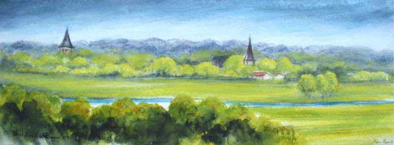 Een kijkje over de rivier