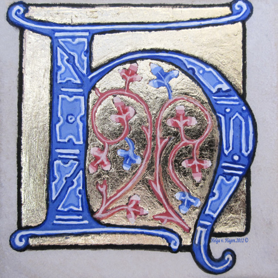 Geïllumineerde Letter