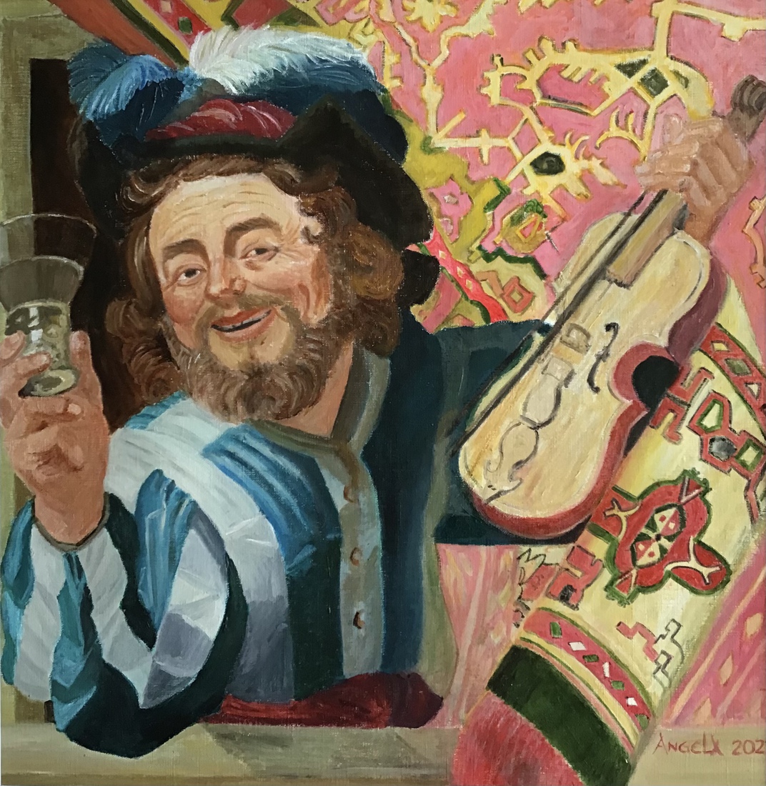 De vrolijke violist
