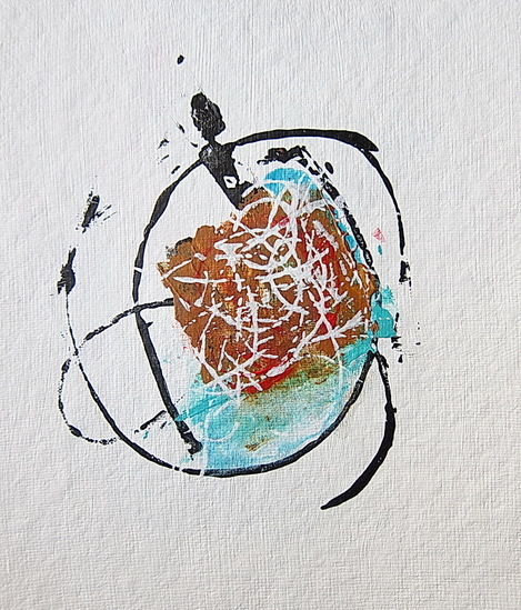 Figuur breekt los,  uit vaste structuur 