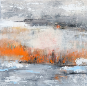 Mijn stijl is expressief, los, veel lijnen en vanuit intuïtie. Ik werk aan meerdere werken tegelijkertijd. Het geeft mij een goed gevoel om rest verf (acryl) weer te kunnen verwerken in de andere composities. Soms op bladzijden van een oud boek, soms op restanten doek. Het levert altijd weer verrassende werken op.