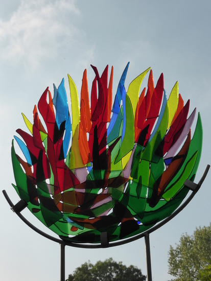 rijk gekleurd object