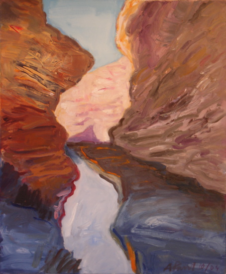 Rock-cleft 1