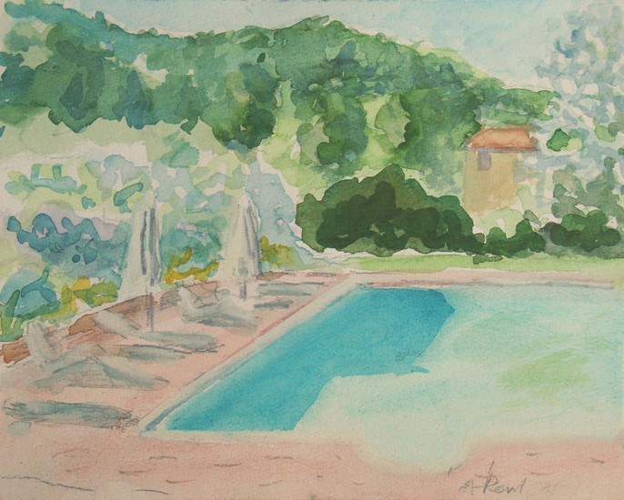 swimming pool at Santa Croce