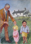 paintings of figures and human situations