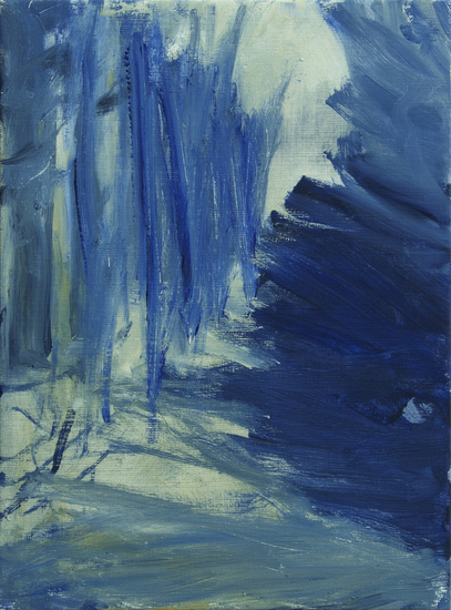 El camí de l'aigua -blauwe doorgang-