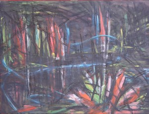 Verbinding natuur bos poort