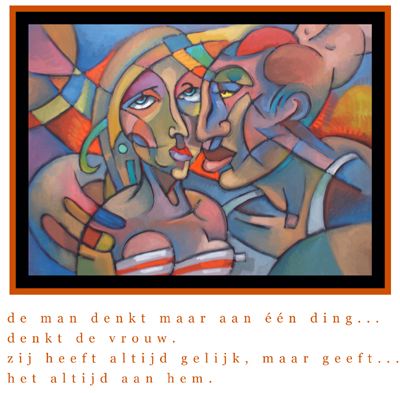 mannen denken maar aan 1 ding