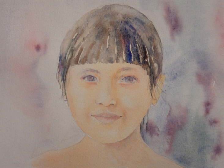 Meisje uit Indonesie