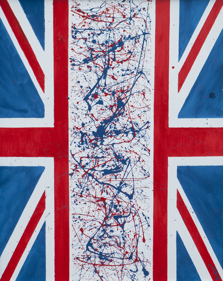 The divided Union Jack