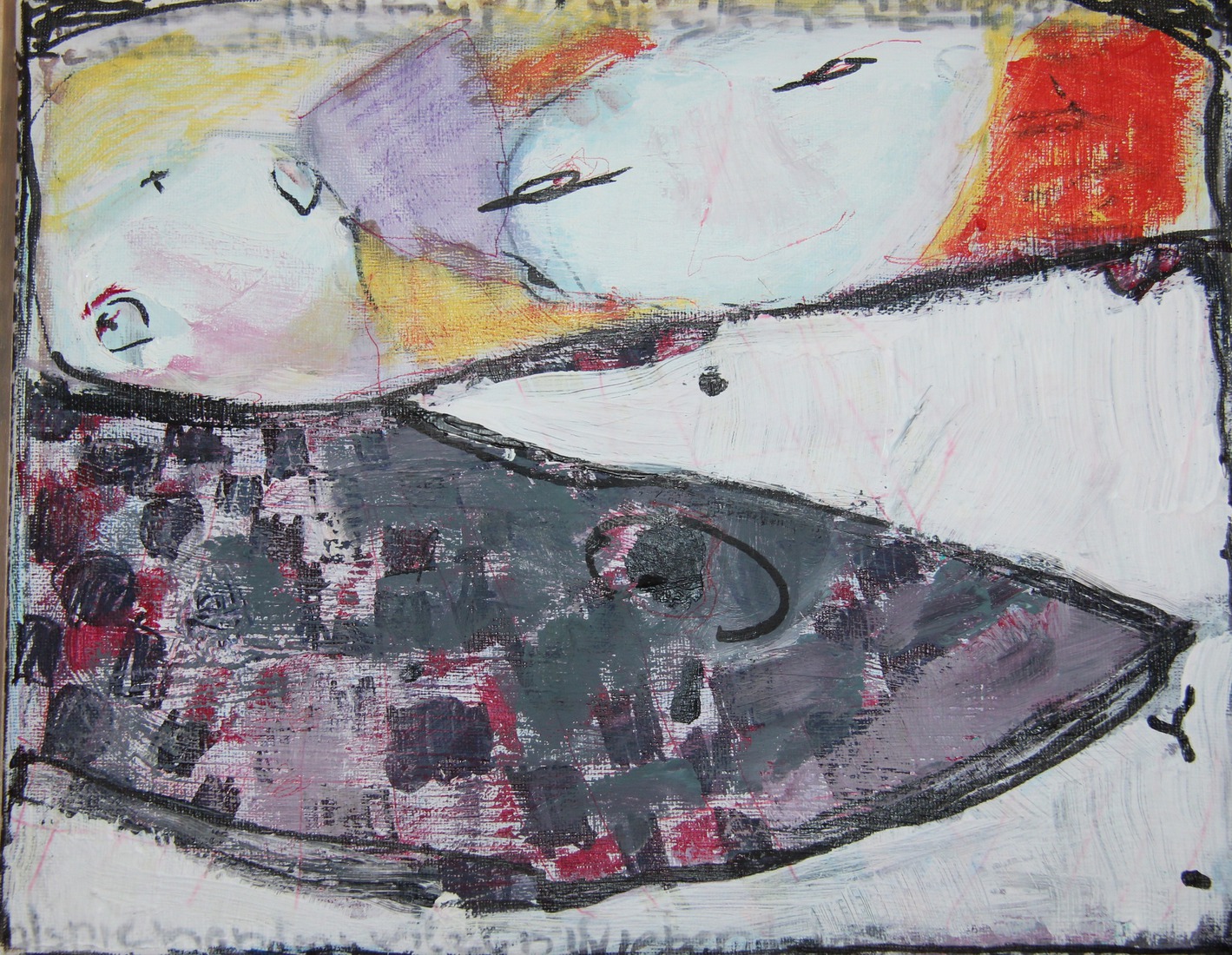 niet alle vissen zwemmen in het water