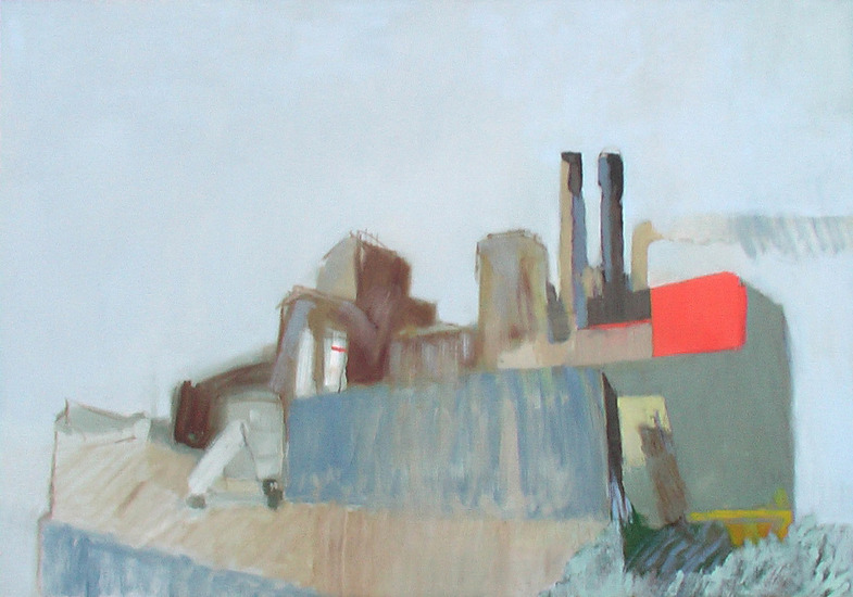 fariek met rood vlak