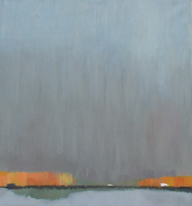 De schilderijen zijn geïnspireerd op de landschappen om en nabij de stad Utrecht, zoals langs de Gageldijk, of onderweg naar Benschop waar ik een atelier heb gehad. Soms stapte ik af om wat intensiever te kijken. Heel soms maakte ik een eenvoudige schets. De knotwilgen komen bijna allemaal van de Amelisweerd.