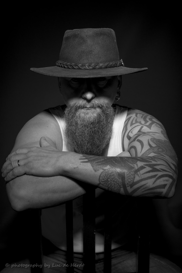 Patrick,Clint Eastwood pose
