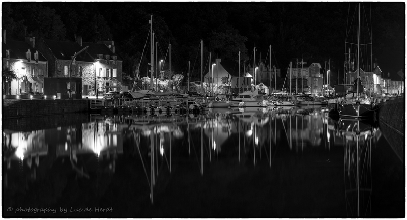 De haven van Dinan (Fr)