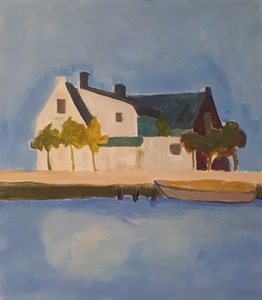 Een nieuwe serie in vervolg op 'Little houses'. Het huis staat nu zelf overwegend meer op de voorgrond dan de omgeving. Meer portret dan landschap. Onderzoek naar het karakter van het huis en naar de geheimen die het in zich verbergt.