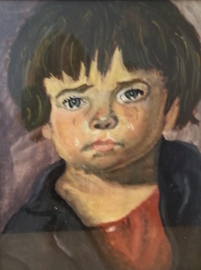 portret zigeunerjongetje