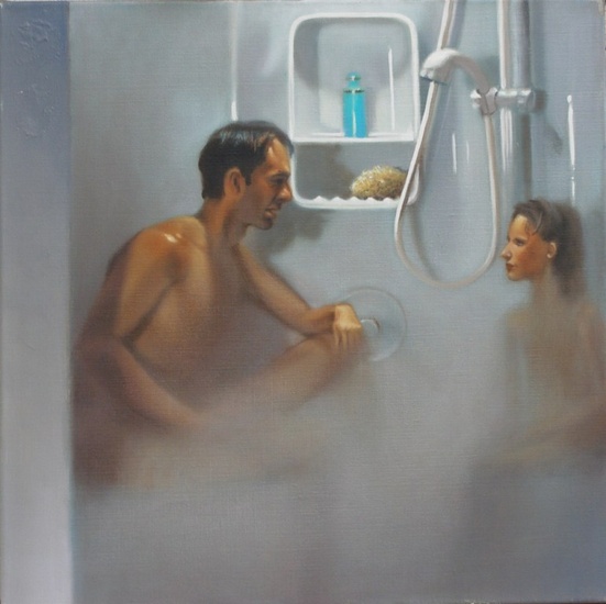 turks stoombad met kantlijn