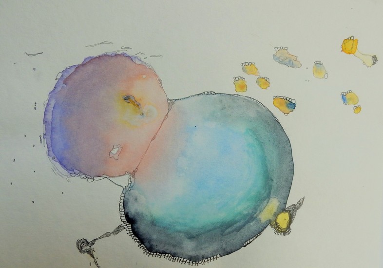 2 Blue bulbs (doempiedoem)