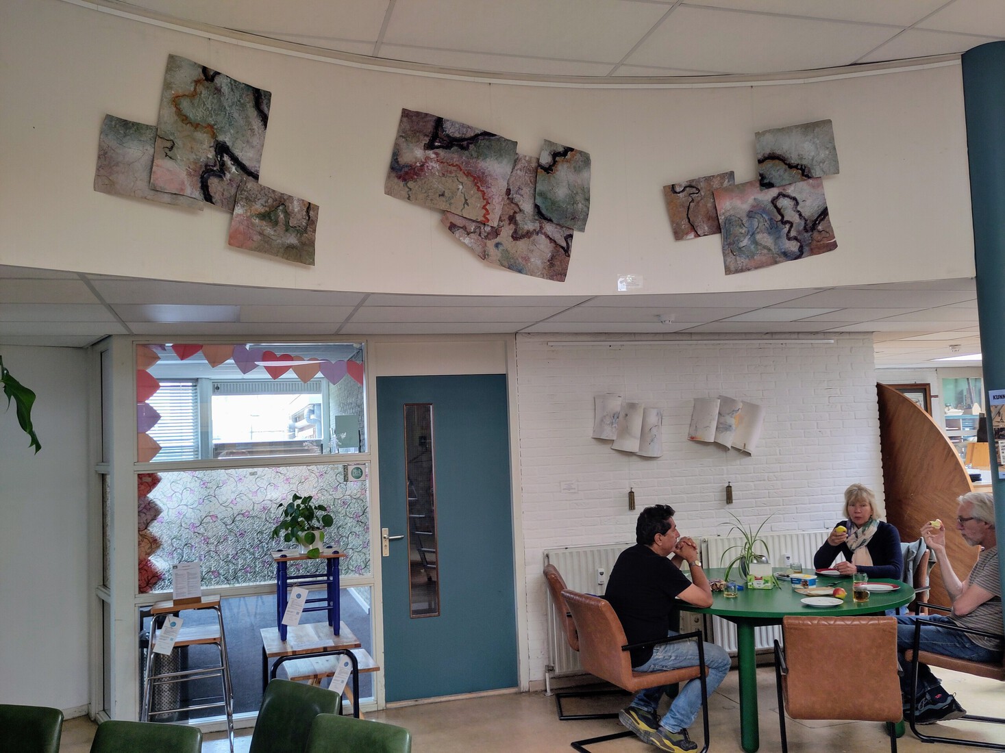 Zwarte route en Elfjes in het bos.