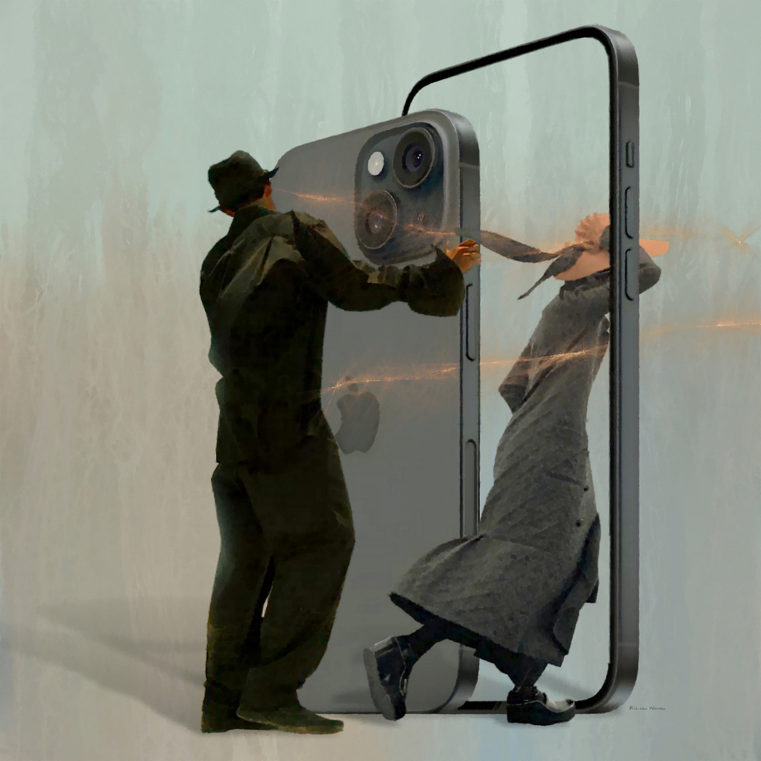 Nieuwe Functie Mensen Printer