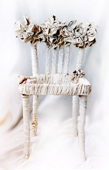 witte stoel