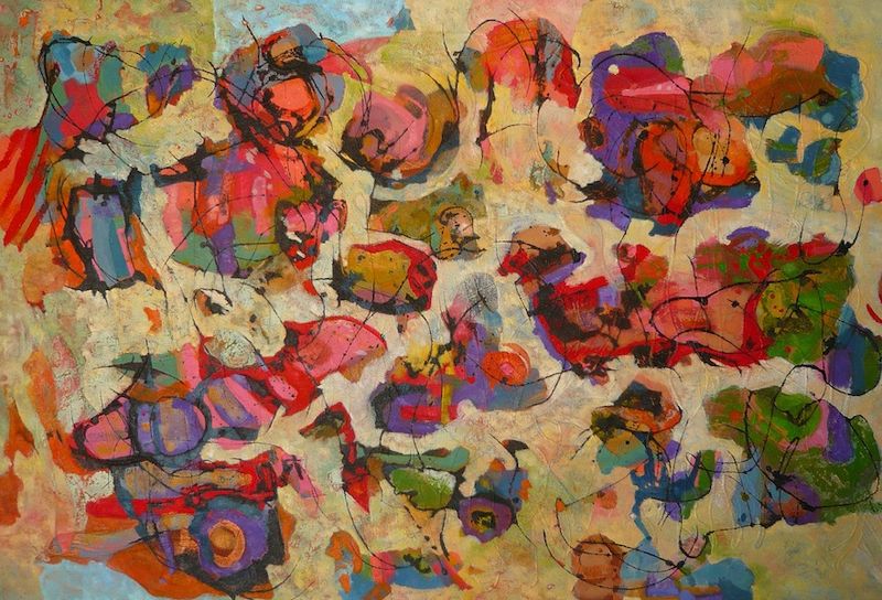 Observation inside the mind of the painter