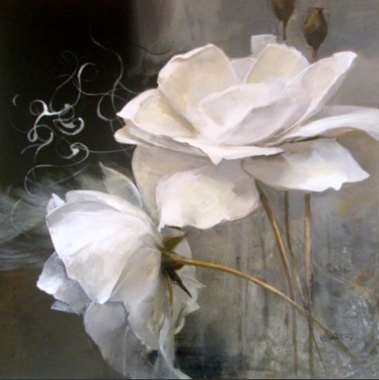 Witte bloem 4
