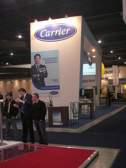 Stand op locatie