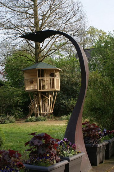 Boomhut en kunst