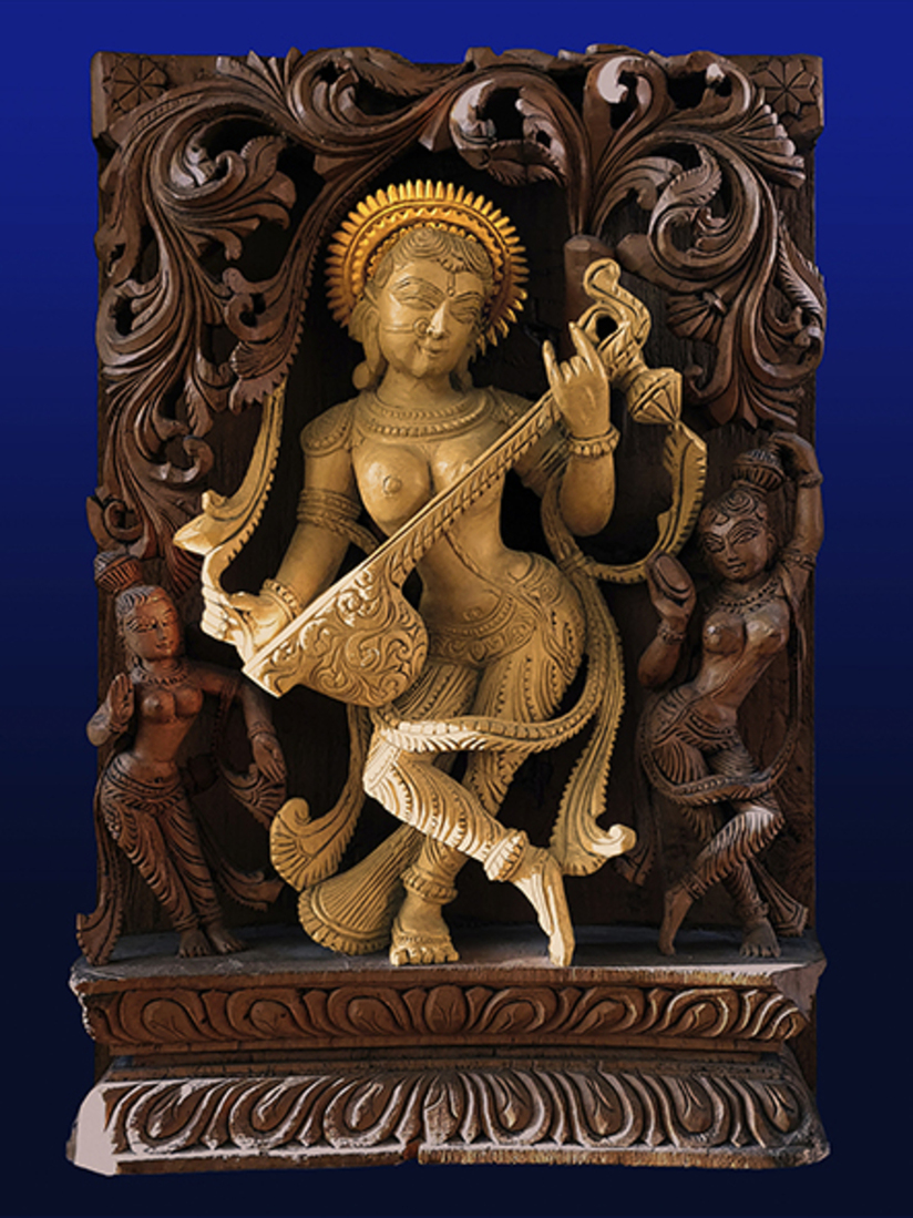 Apsara met veena (fdb2720)