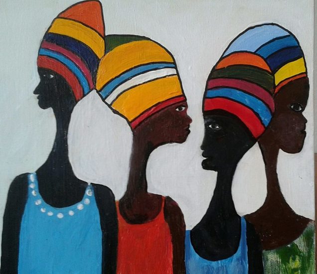 longneck woman