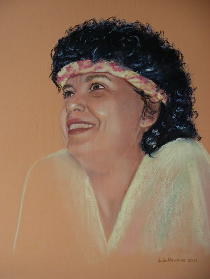 portret van Estela