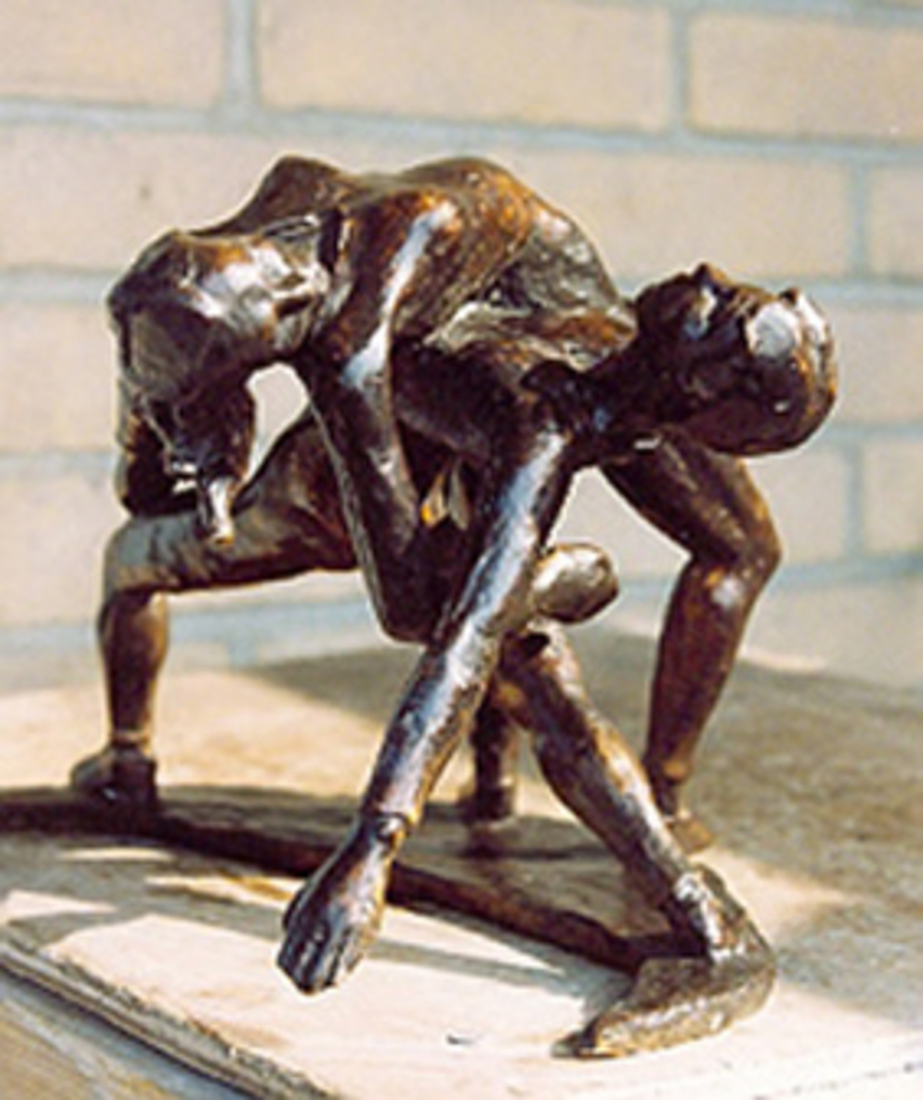Bronzen dansers