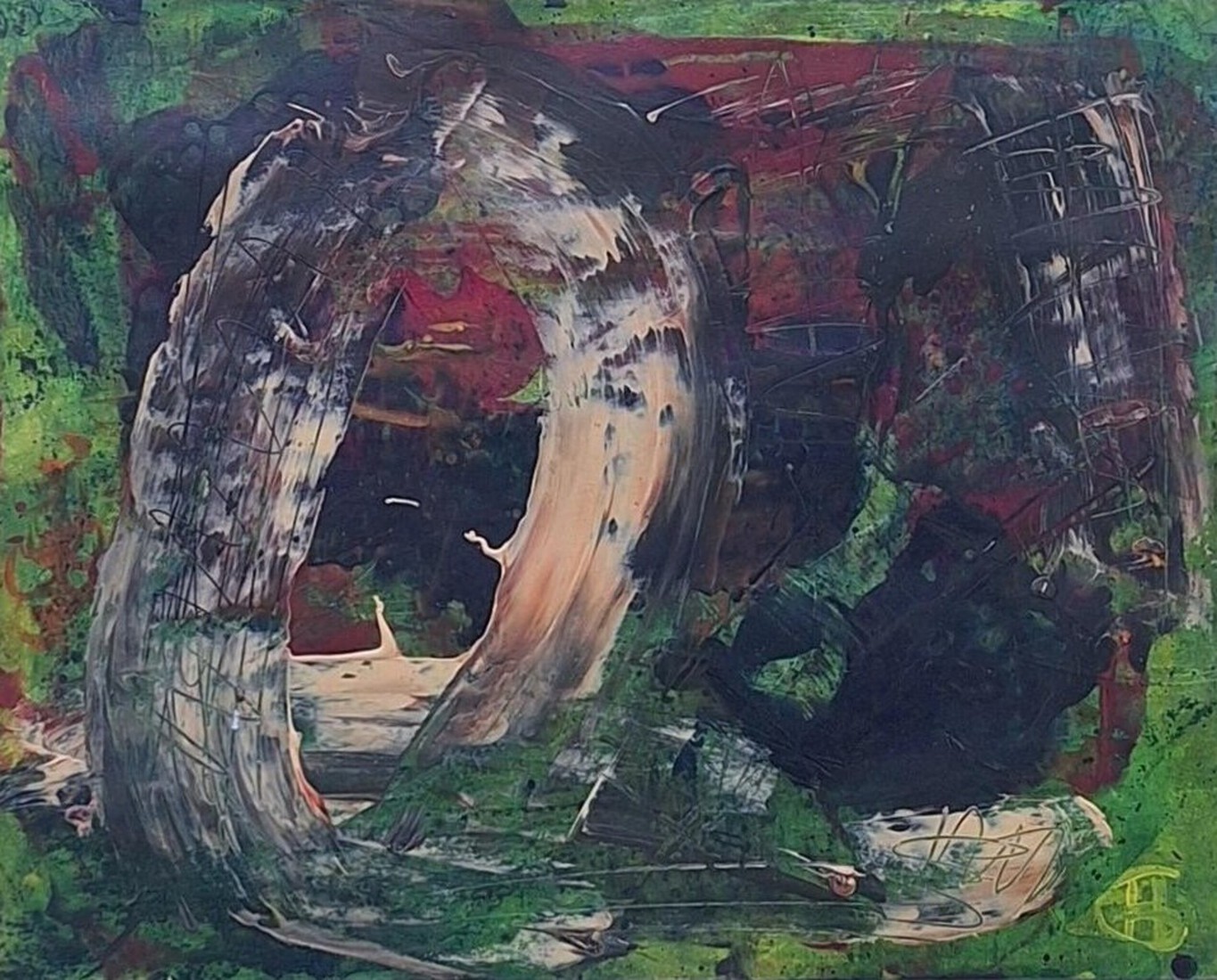 Abstract groen
