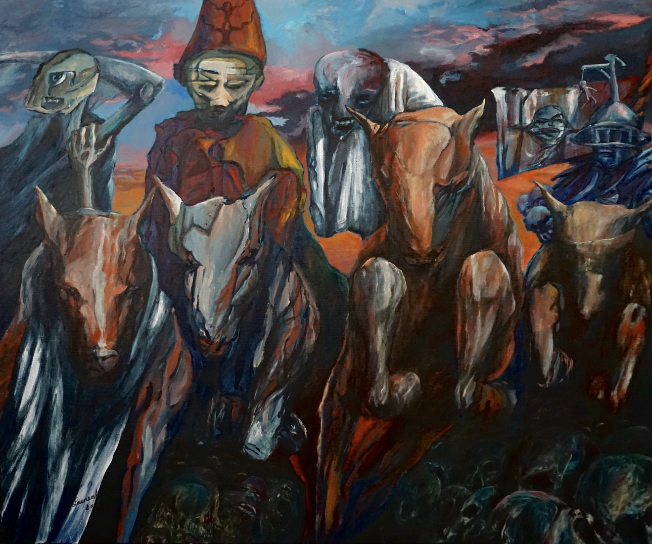 De 4 ruiters van de apocalyps