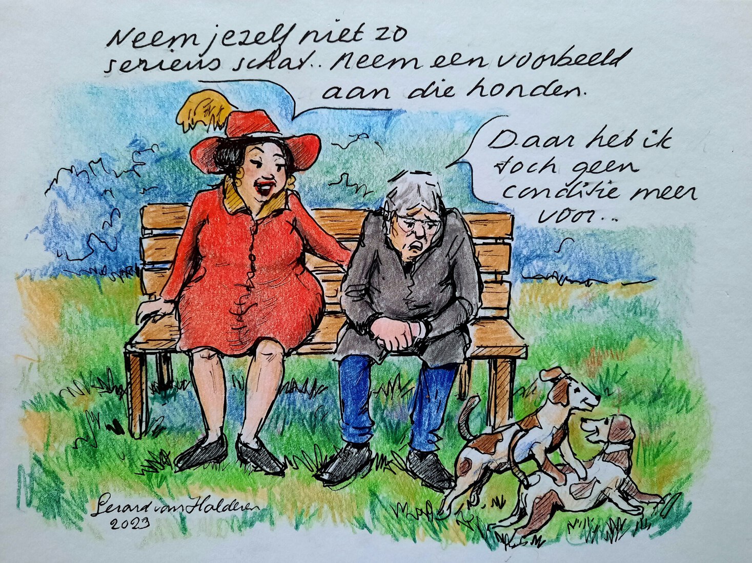 Neem jezelf niet zo serieus