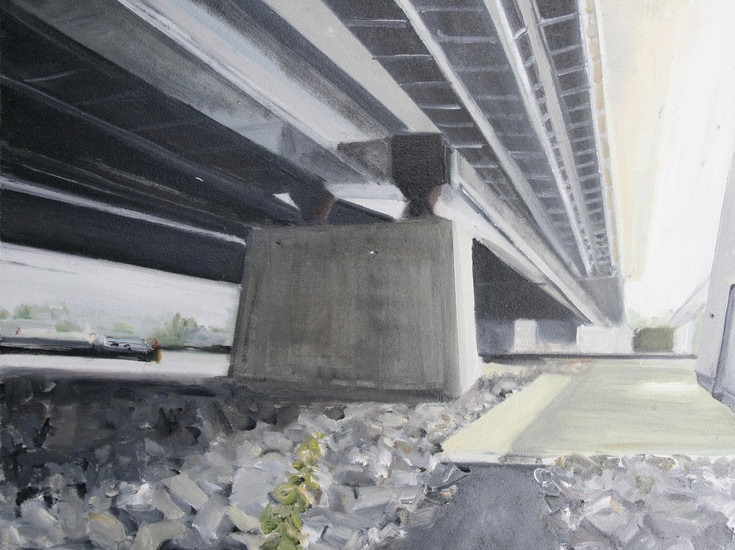 brughoofd 1 met keien en groen