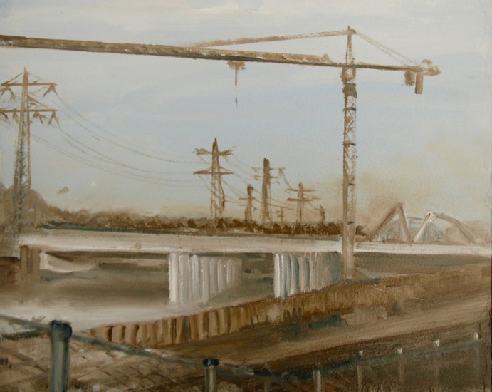 bouw aquaduct Muiden