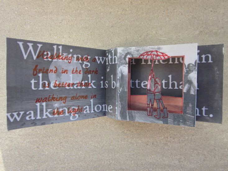 Walking with a friend...