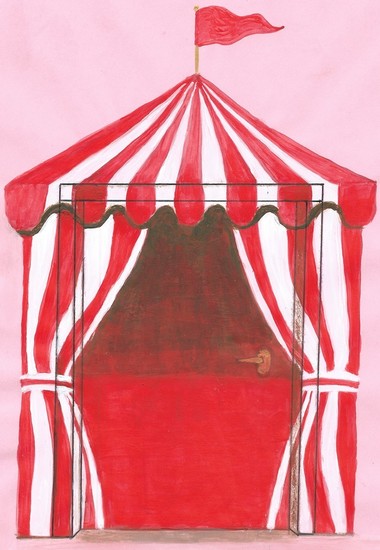  Circustent-ingang