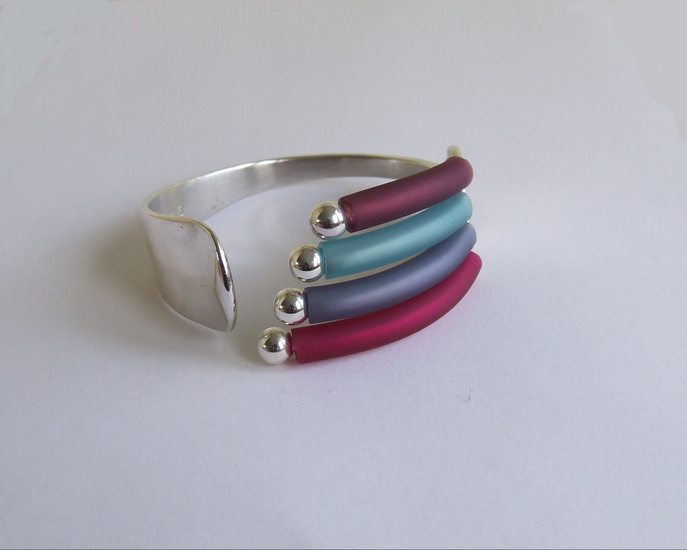 zilveren vorkarmband