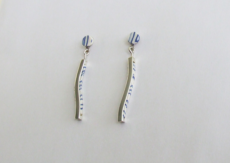 oorhangers porselein 5