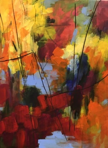 los kleurrijk, figuratief.