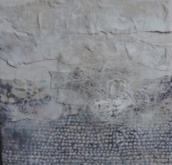 Mixed textile painting 1