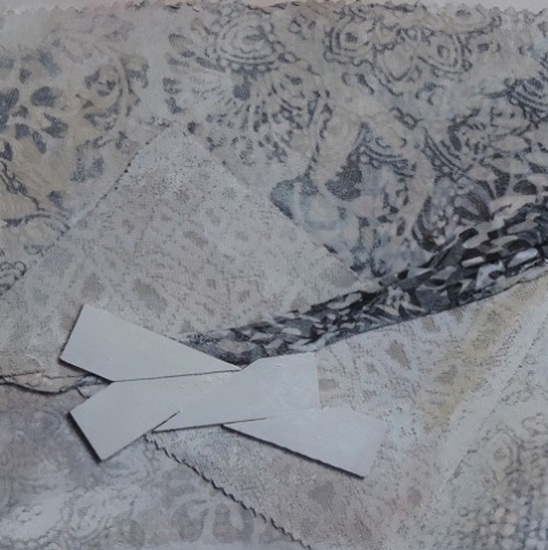 Mixed textile painting 3