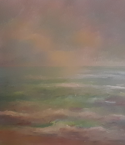 Wat doet je wegdromen en geeft je ruimte om dit te zien, dan zijn het wel de wolken en de oneindigheid van de zee die je geest tot rust doen komen. 