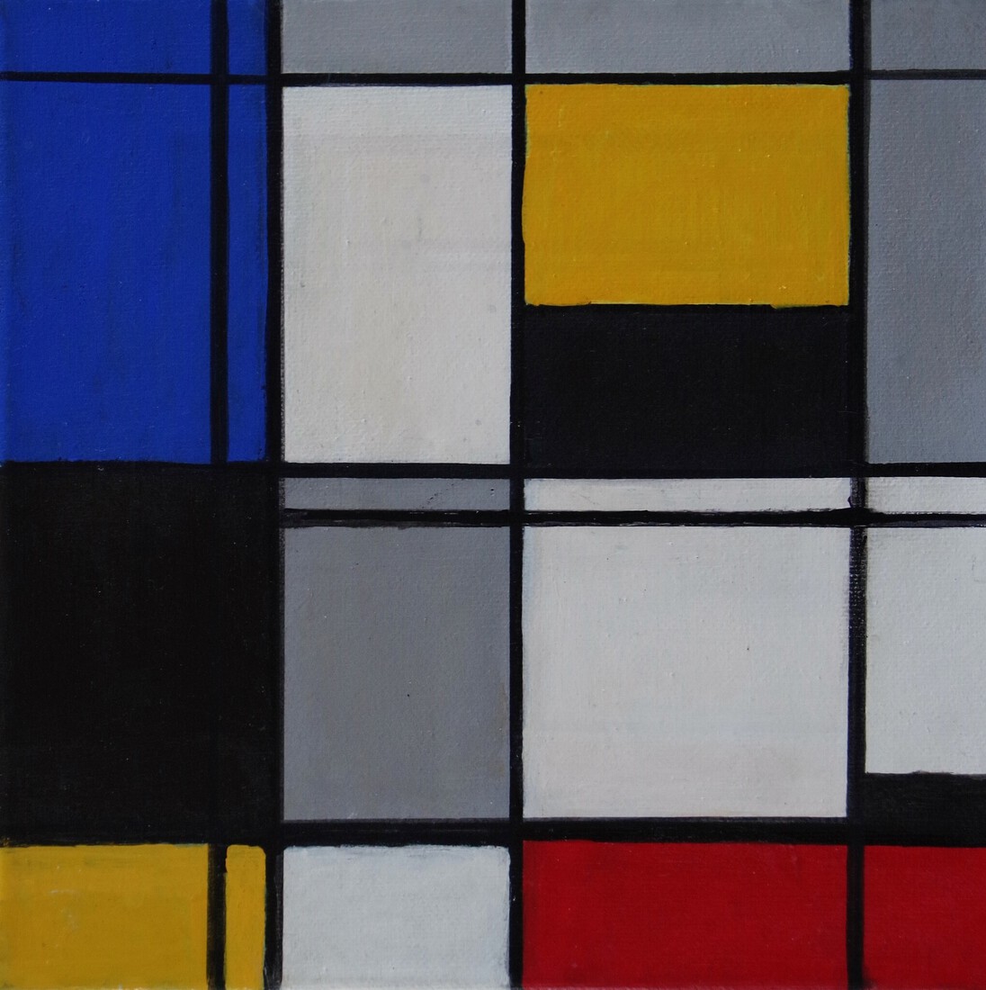 Compositie naar Mondriaan