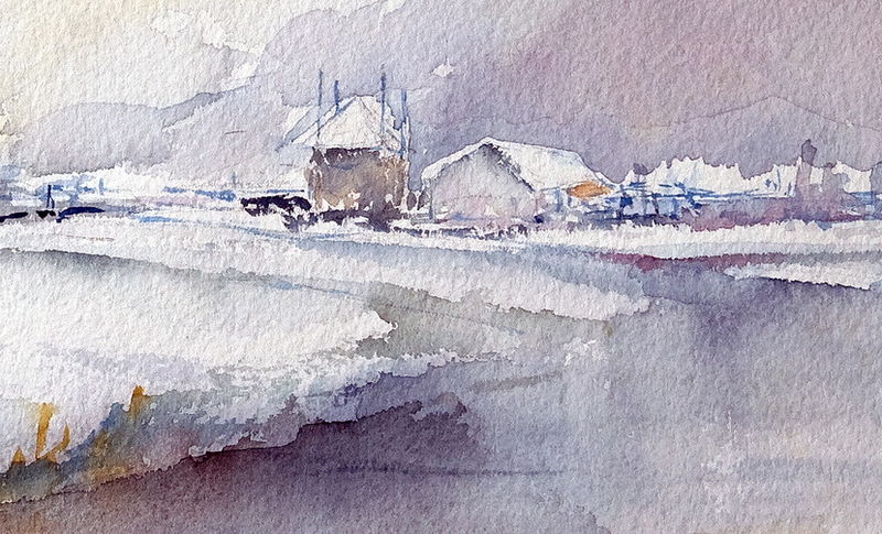 dutch winterlandscape