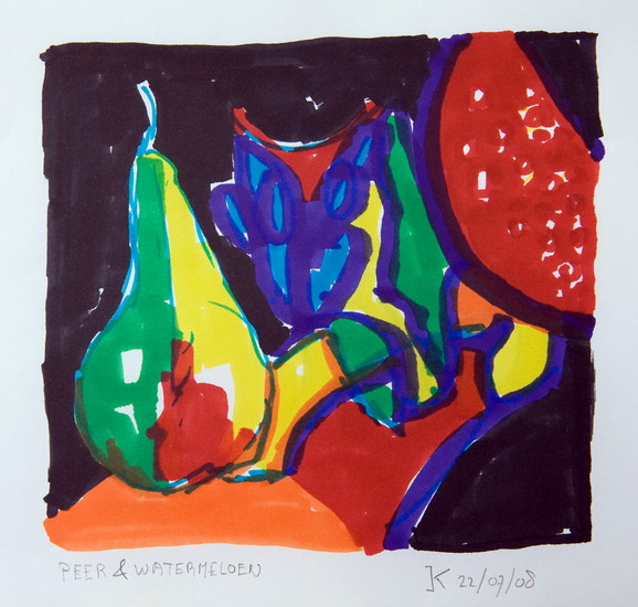 Peer & Watermeloen